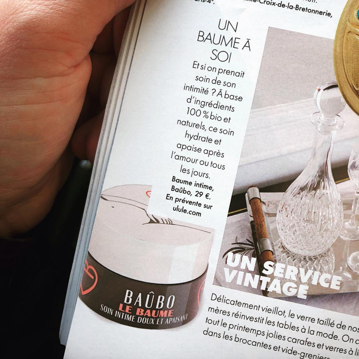 Revue de presse #1 : Baûbo dans ELLE !-Baûbo Paris