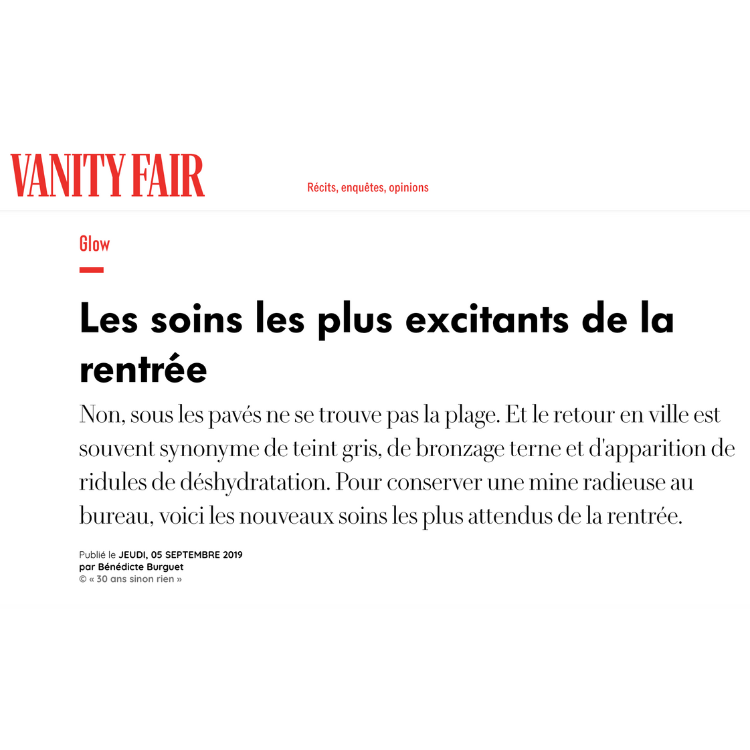 Baûbo dans la presse #4 : Baûbo dans Vanity Fair
